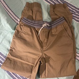 Cat and Jack Khaki Joggers Boys Size 14 worn once